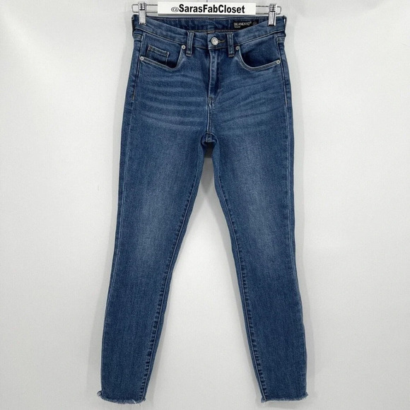 BLANKNYC The Bond Skinny Jeans Mid Rise Stretch Denim Blue Women’s Size 27 - Picture 3 of 10